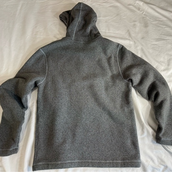 North Face hoodie. Heather grey. Medium. - Picture 2 of 4